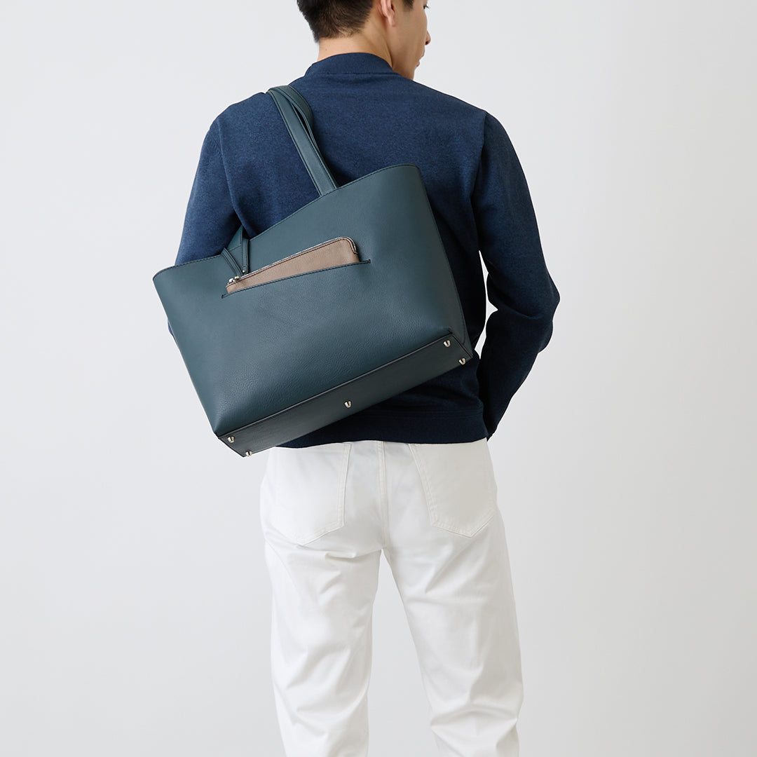 Linear Zip Tote