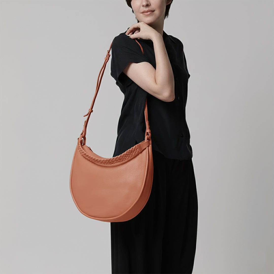 Round Moon 2 Way Tote