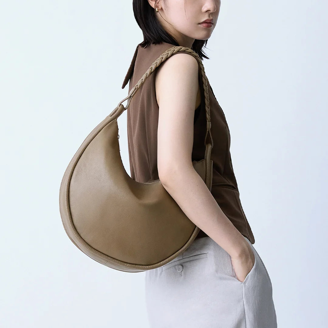 Round Moon 2 Way Tote