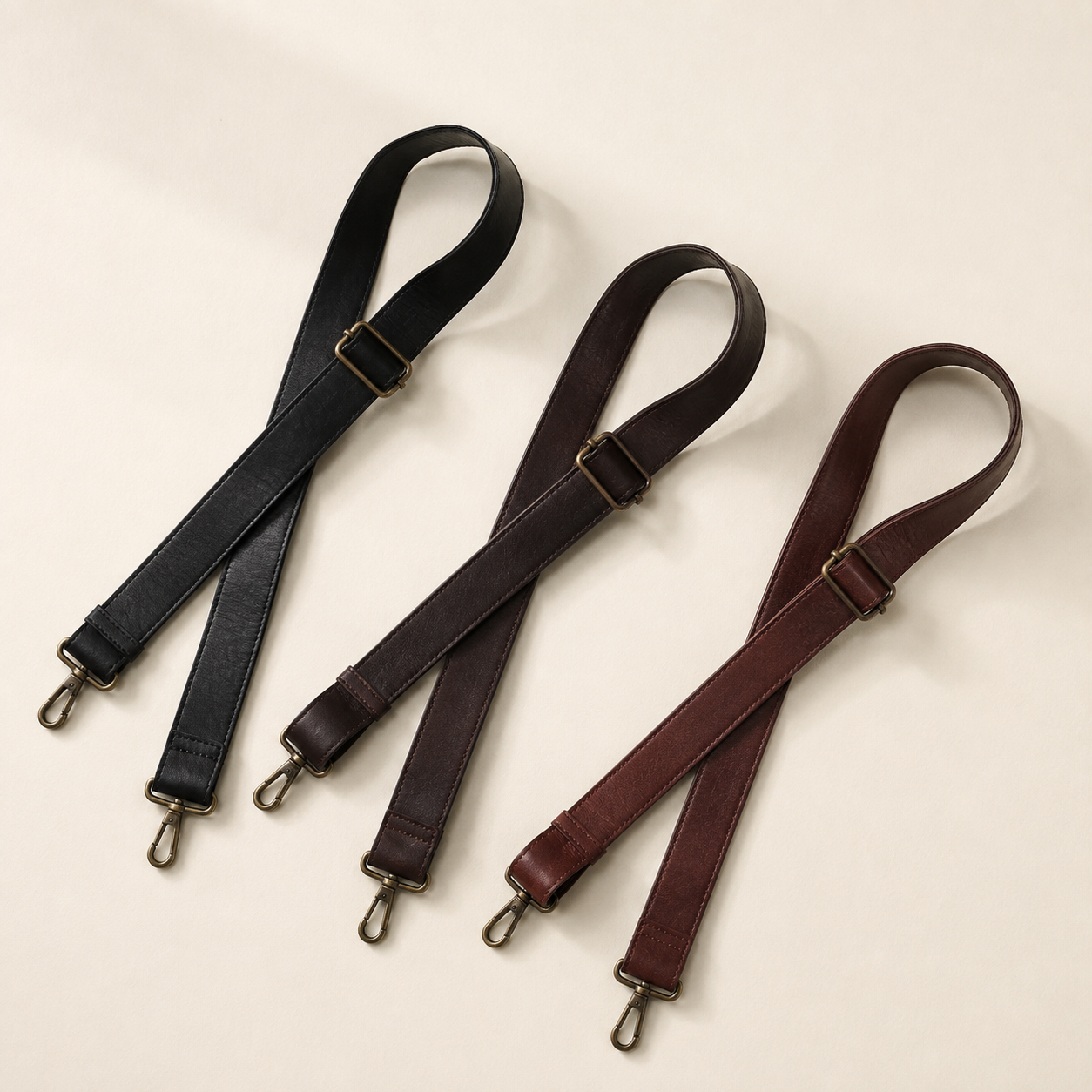 Antique Leather Shoulder Strap