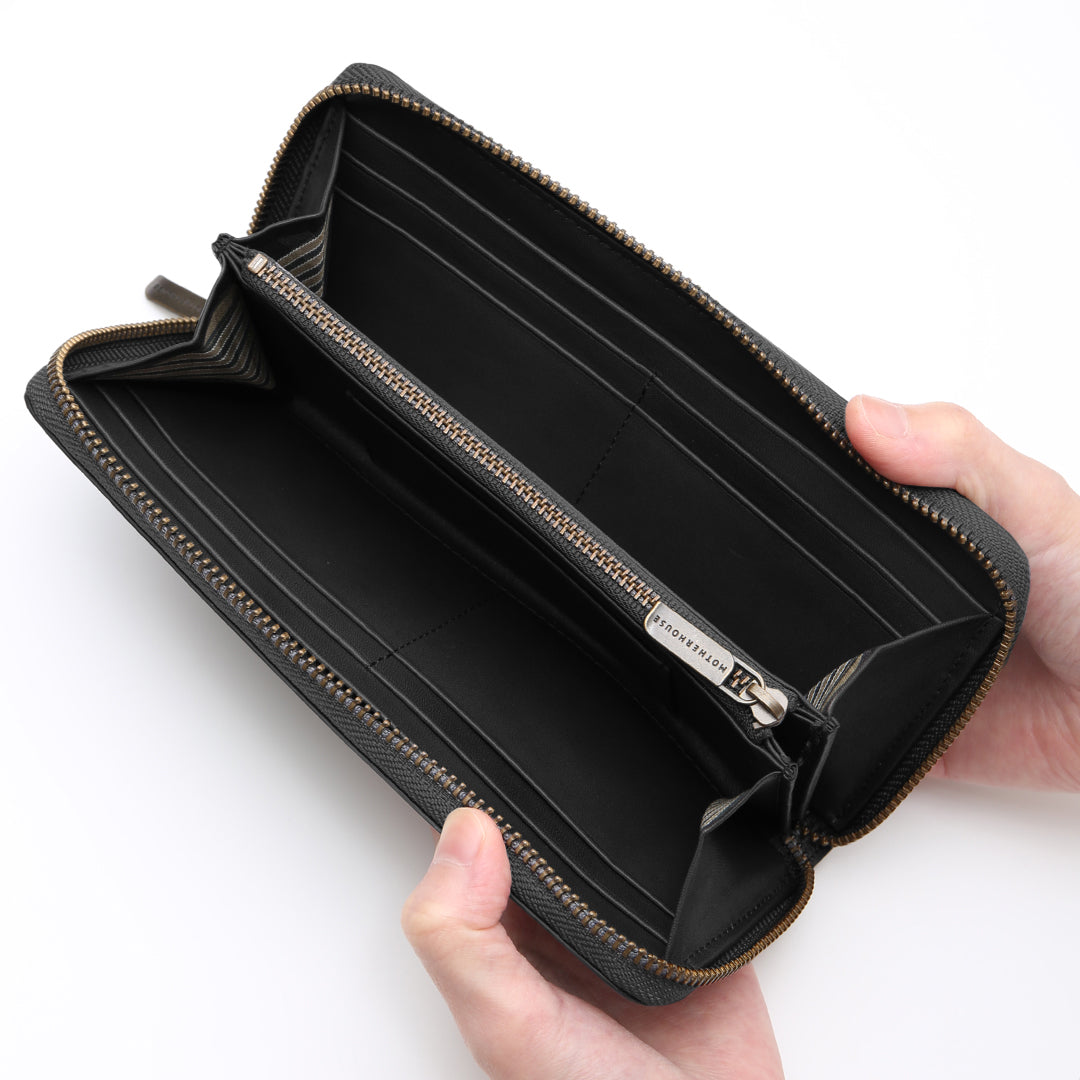 Antique Round Long Wallet