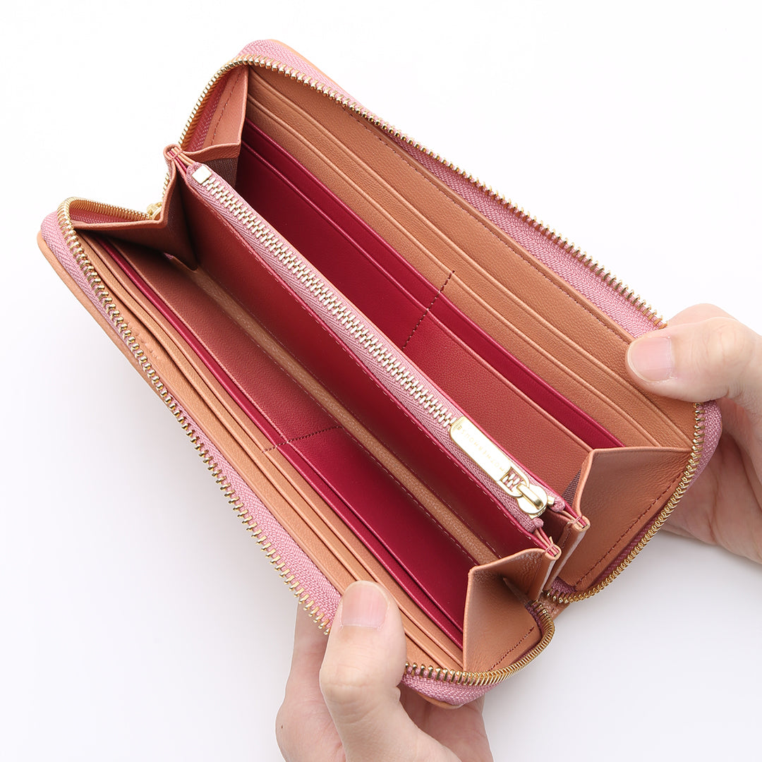 Irodori Mesh Round Long Wallet