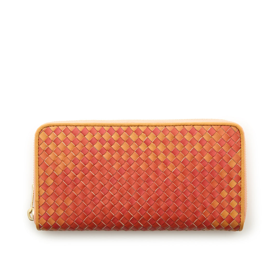 Irodori Mesh Round Long Wallet