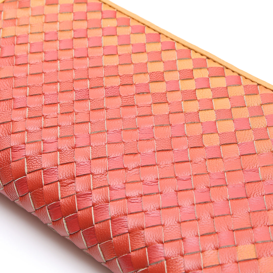 Irodori Mesh Round Long Wallet