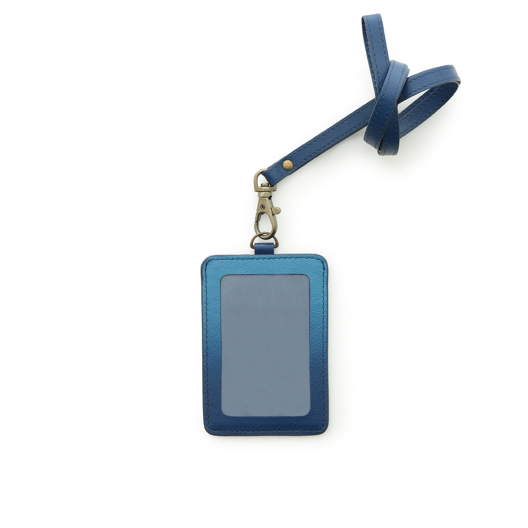 Irodori Vertical ID Holder | Gradient Leather ID Holder