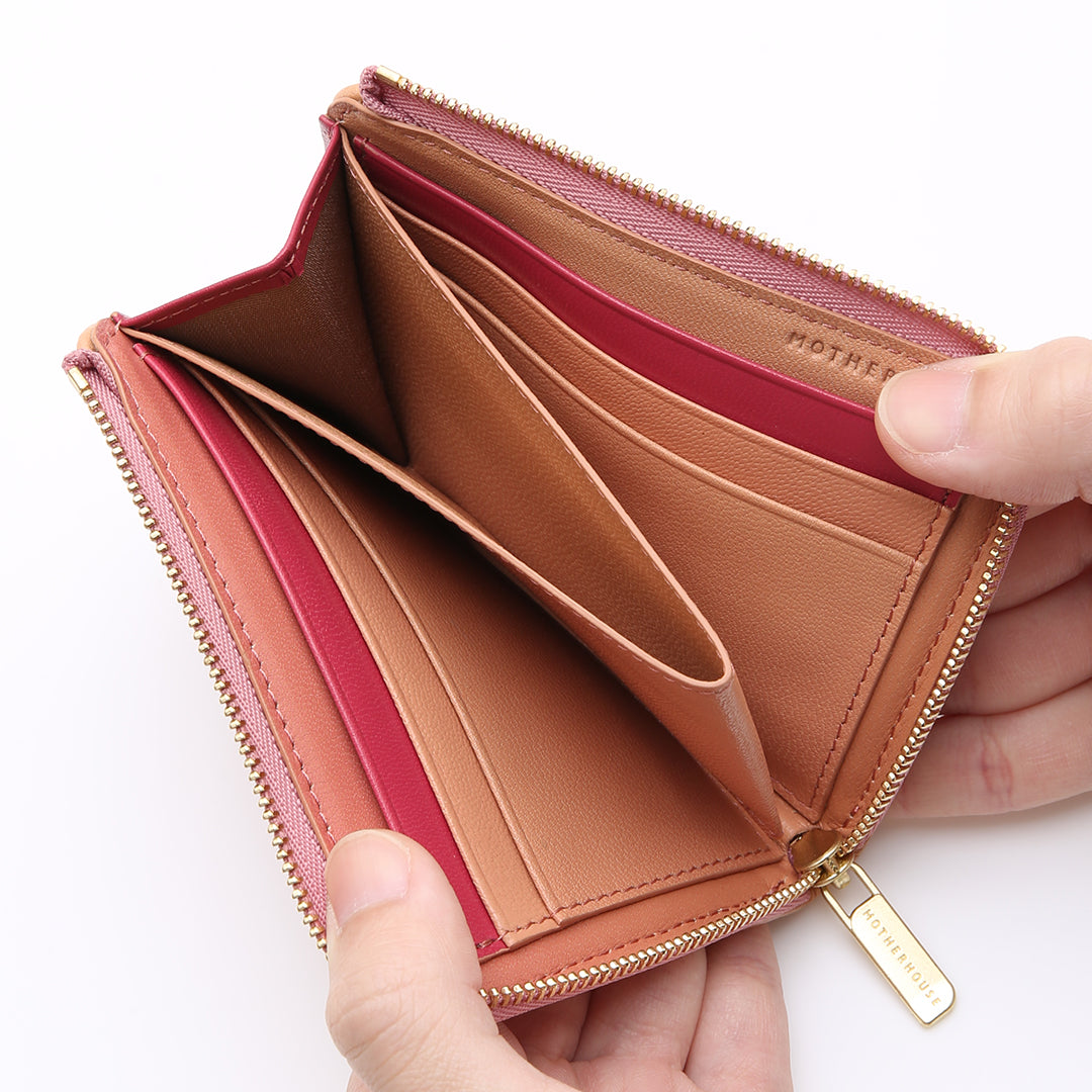 Irodori Mesh L Style Half Wallet