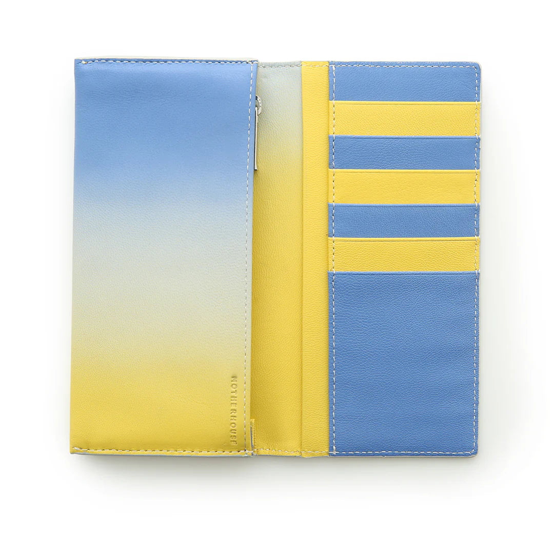 Irodori Tri-color Long Wallet