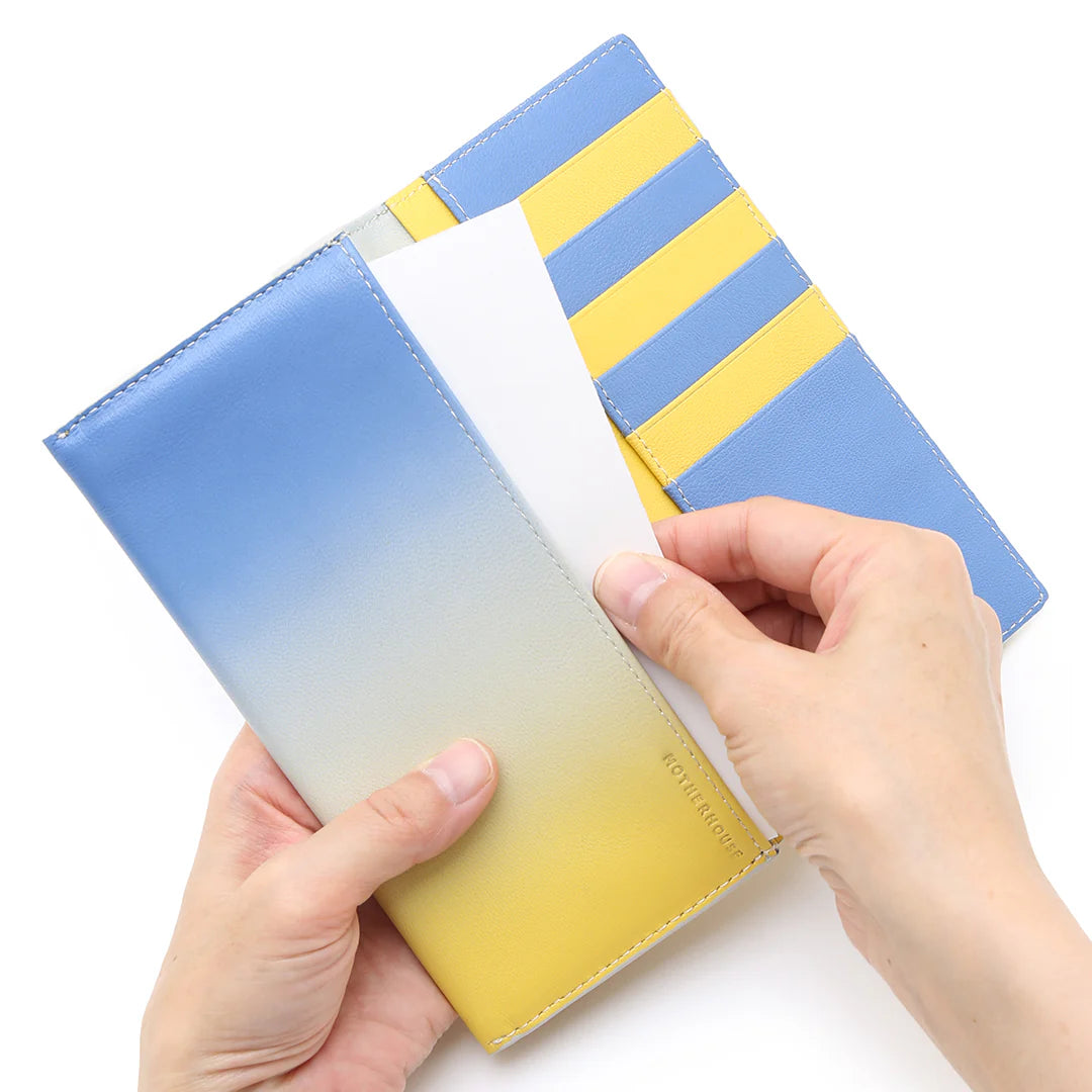 Irodori Tri-color Long Wallet