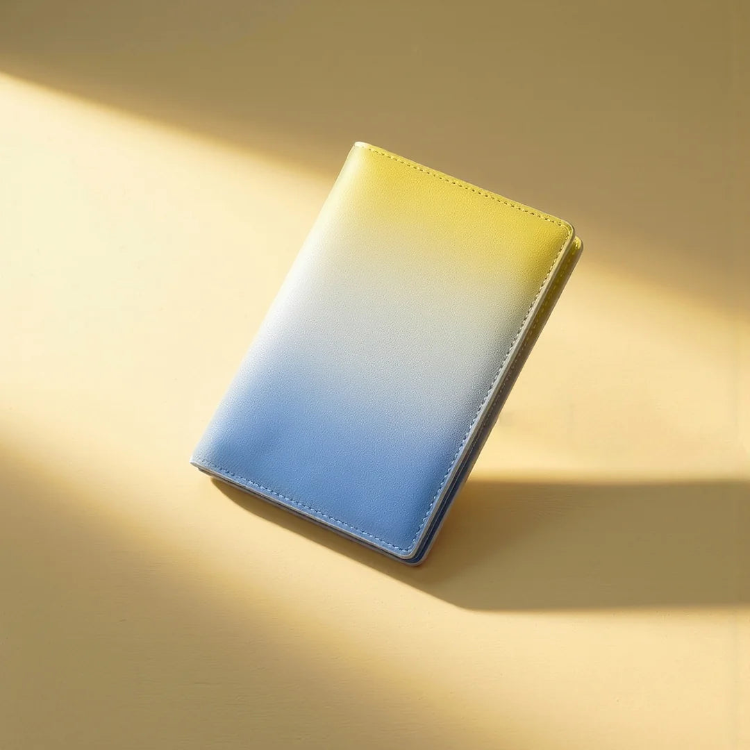 Irodori Tri-color Passport Case