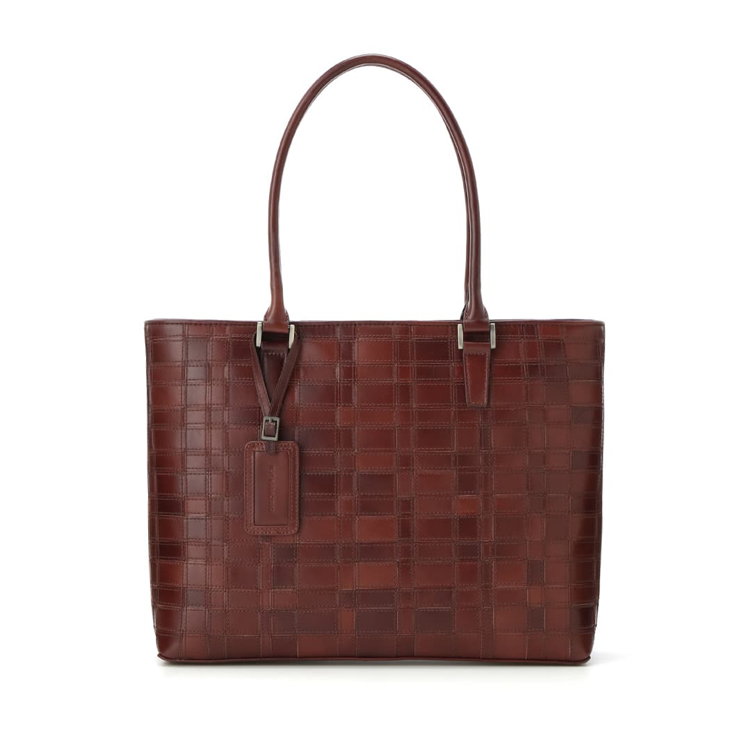 Antique Mesh Slim Tote