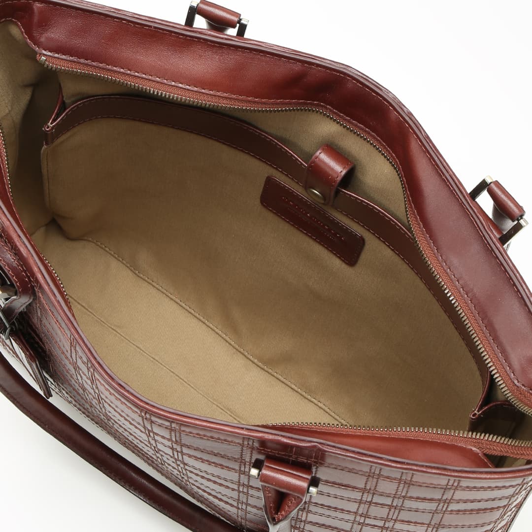 Antique Mesh Slim Tote