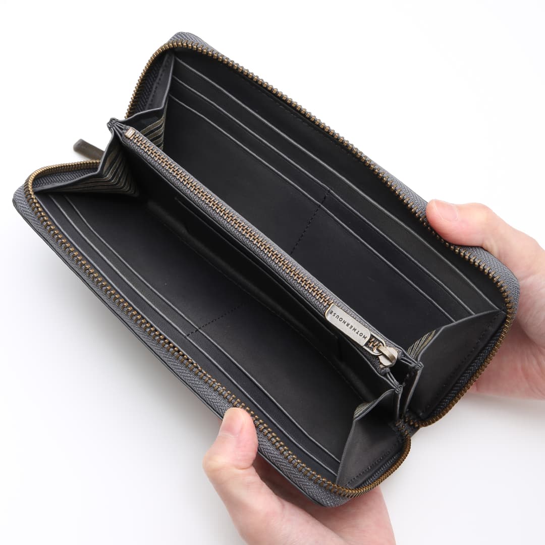 Antique Round Long Wallet