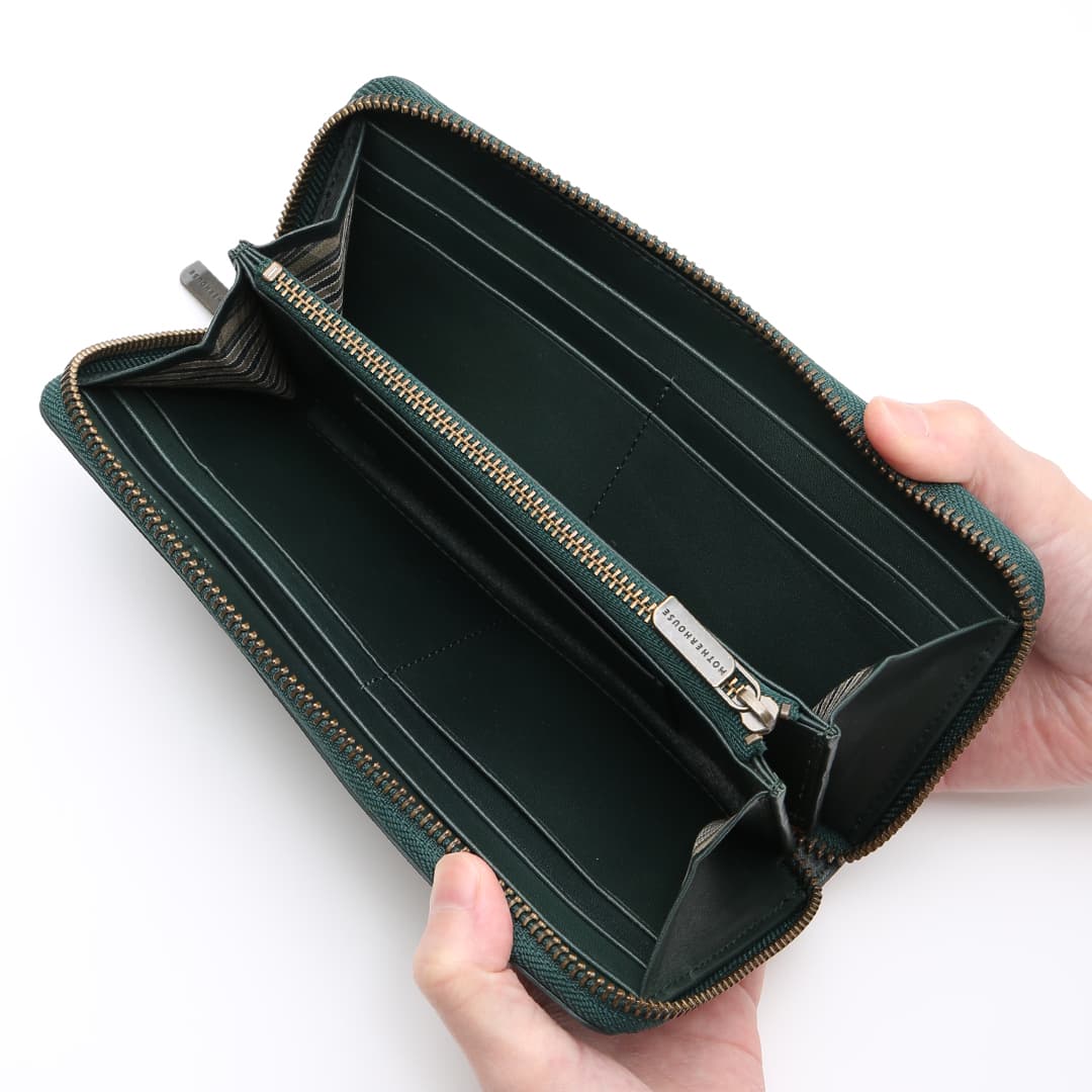 Antique Round Long Wallet