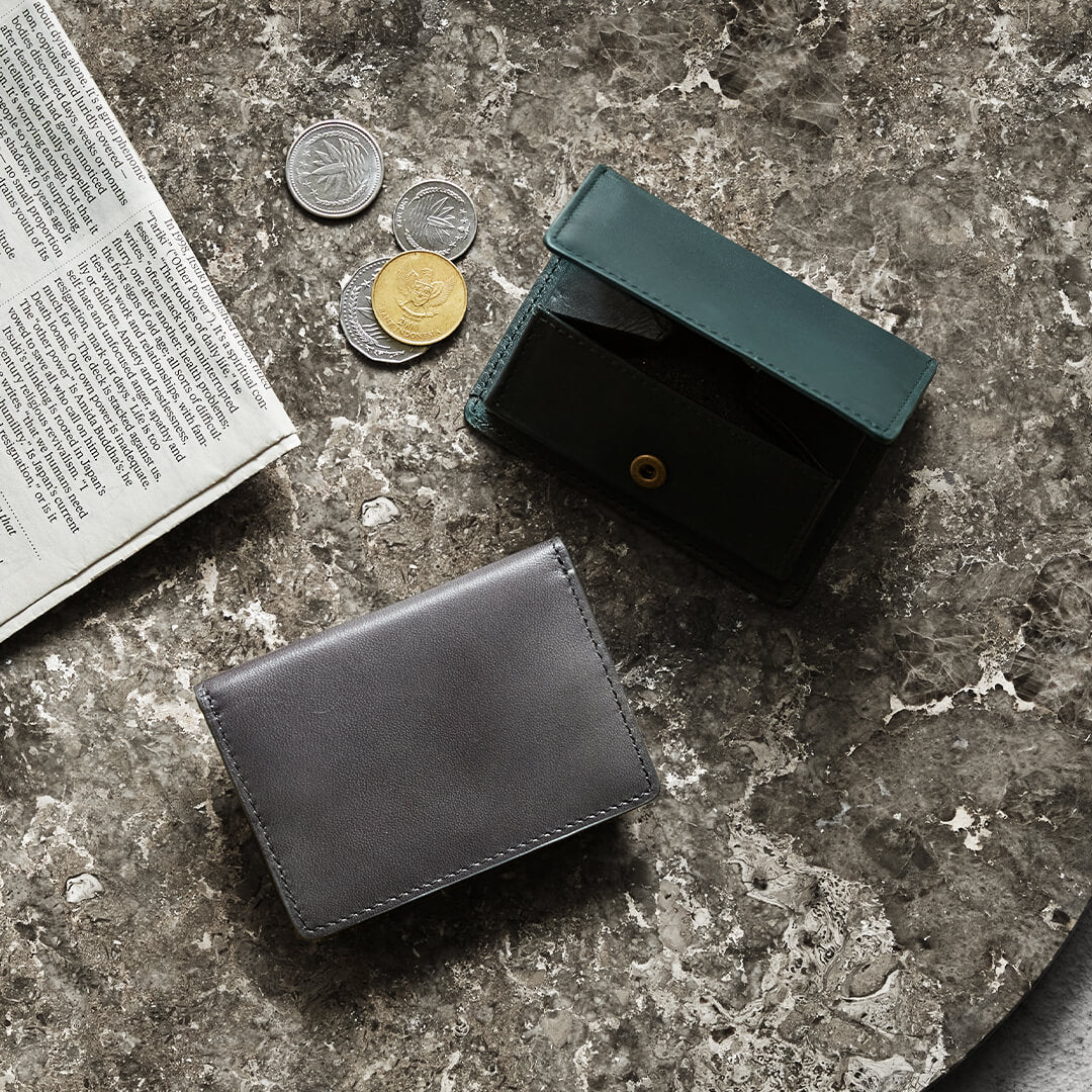 Antique Card Coin Case