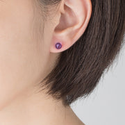 Berry Facet(Pierced earrings) - MOTHERHOUSE