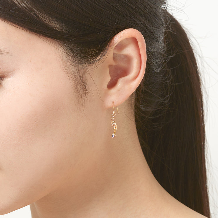 Hanakaze Pierced Earrings - MOTHERHOUSE