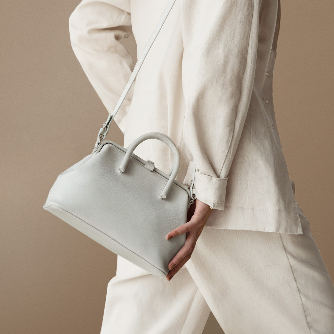 mamita Mother's Bag - チャコールブラウン&ダークセージ mamita Mother's Bag - チャコールブラウン&ダークセージ