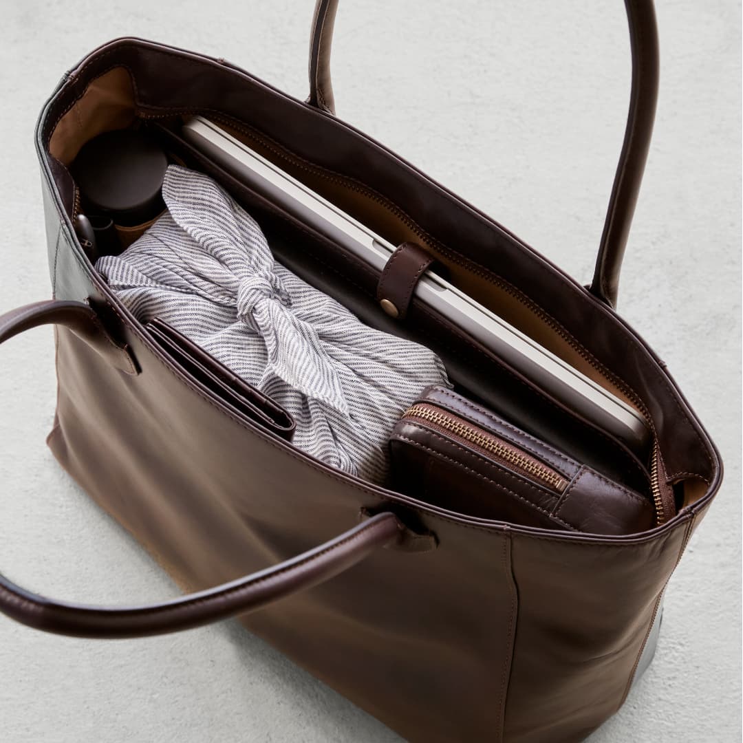 Antique Career Tote