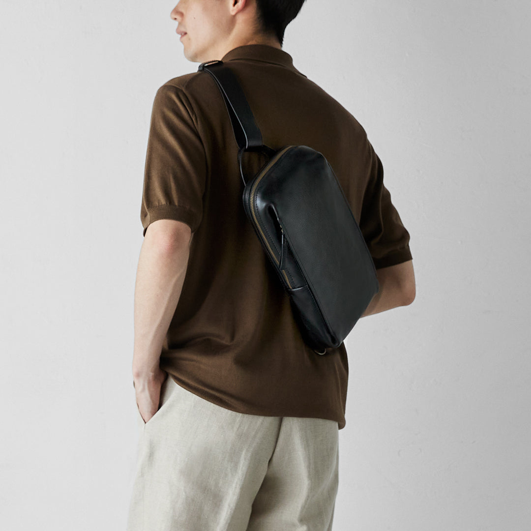 Kazematou Cross Bag | Leather Crossbody Bag