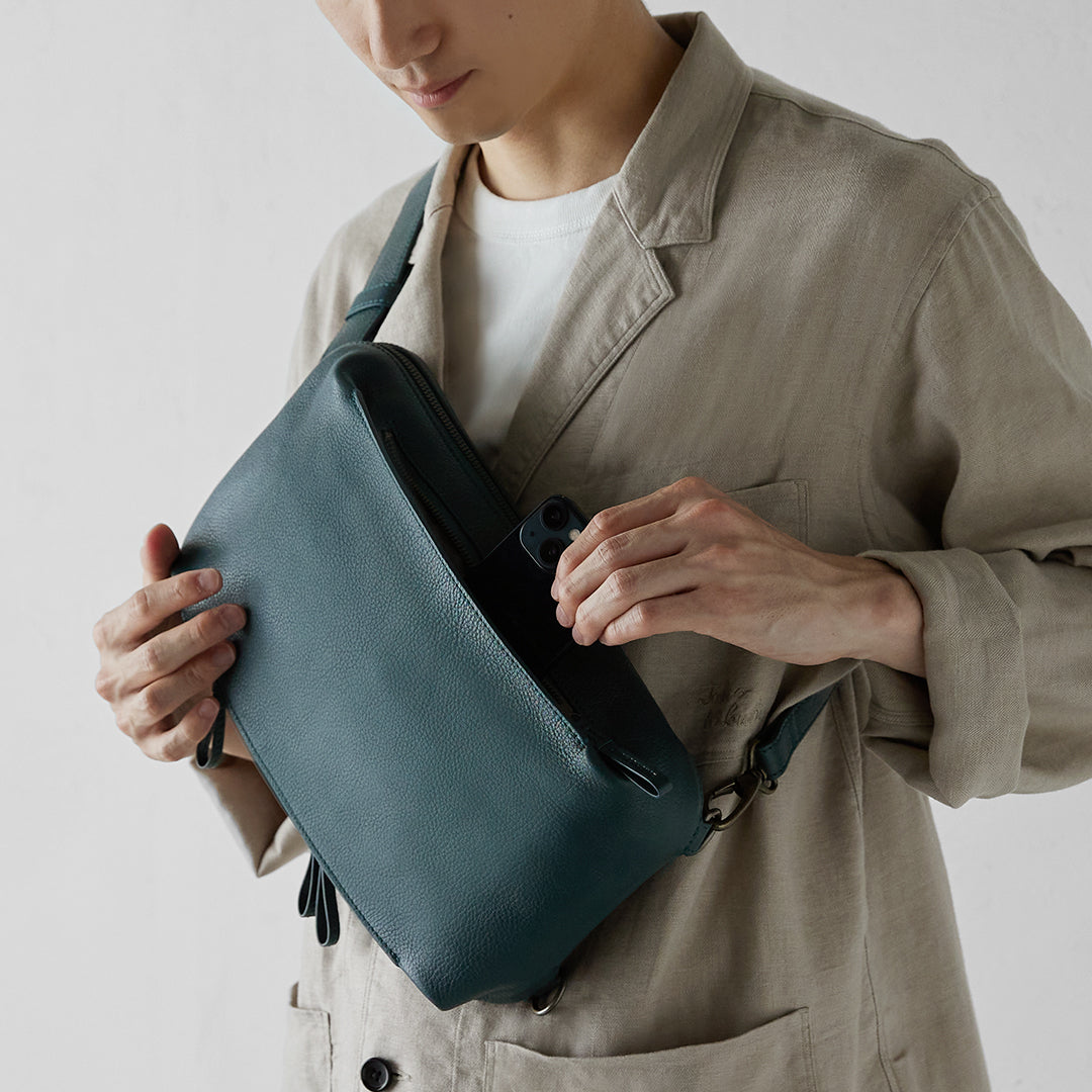 masa.*✿ Kazematou Cross Bag | Leather Crossbody Bag