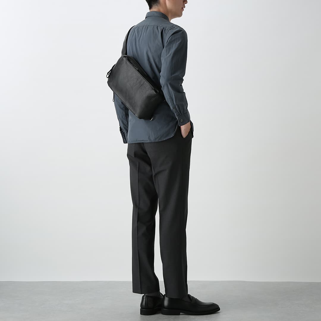 Kazematou Cross Bag | Leather Crossbody Bag