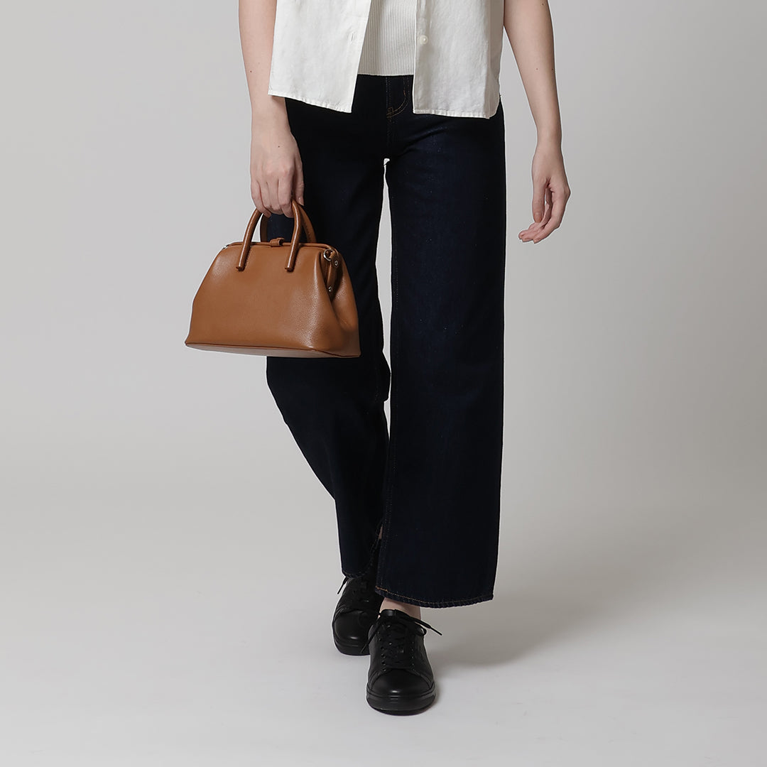 OHGA MINI BOSTON BAG トープ OHGA ミニボストンバッグ エトープ バッグ ショルダー 【公式通販