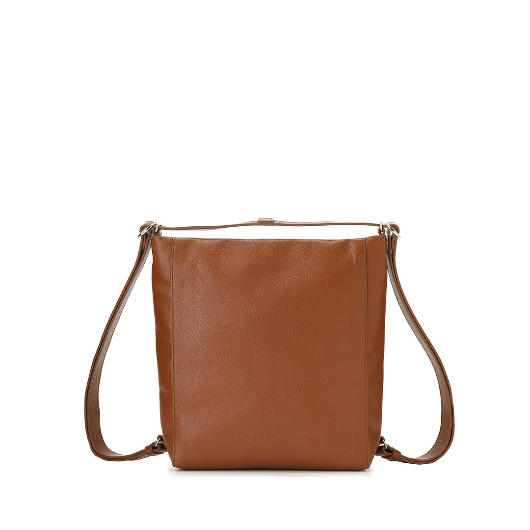 K 2 Way Backpack | Leather Shoulder Bag/Backpack