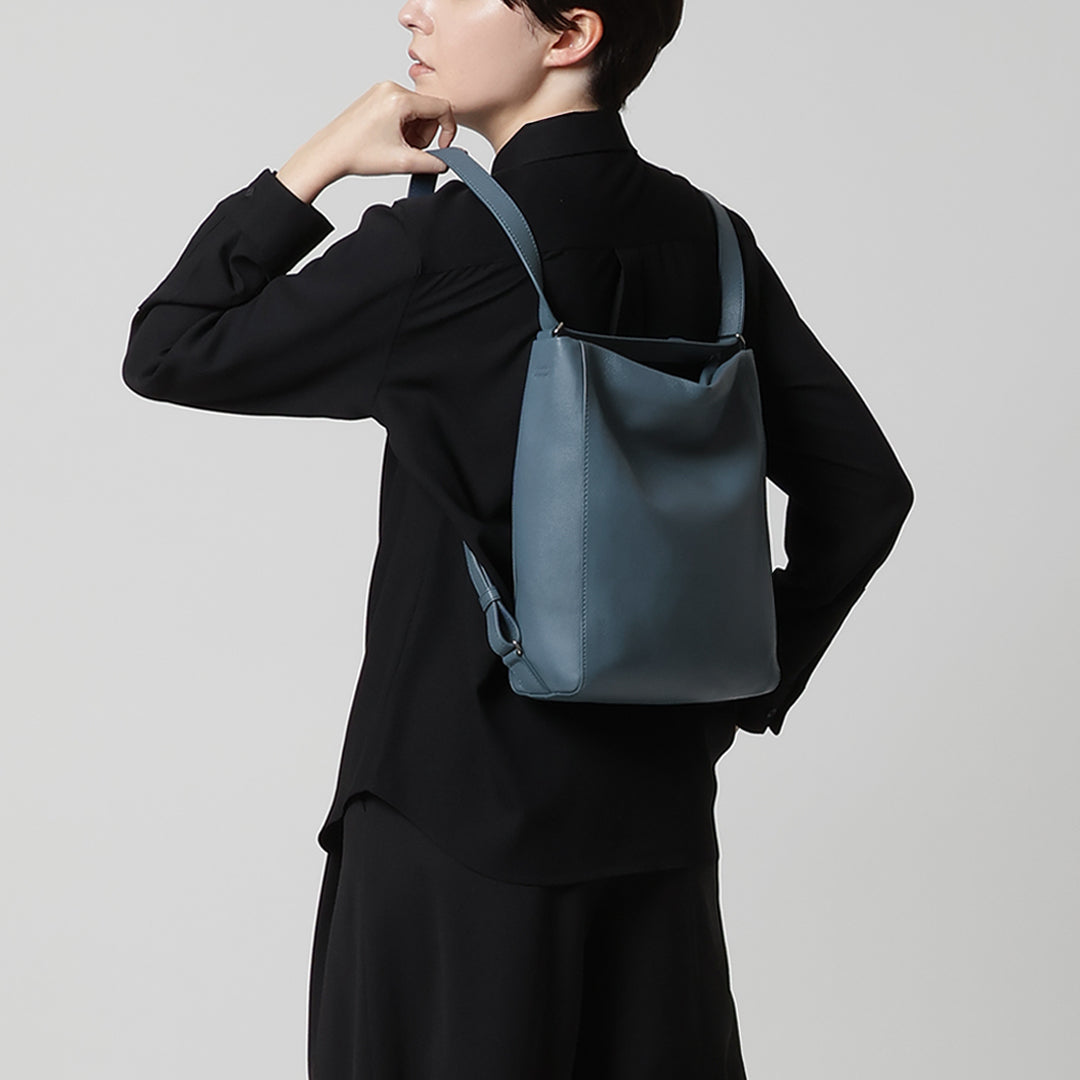 K 2 Way Backpack | Leather Shoulder Bag/Backpack