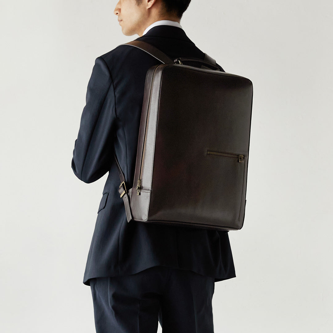 Antique Square Backpack Large