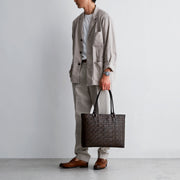 Antique Mesh Slim Tote
