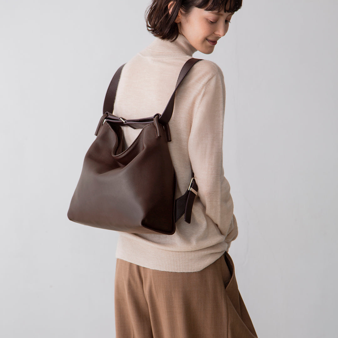 Yozora 2 Way Bag M (Milling) | Functional Convertible Bag