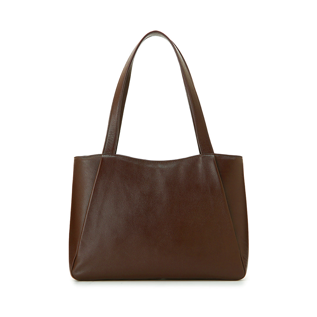 K Angle Tote | Soft Leather & PC Bag