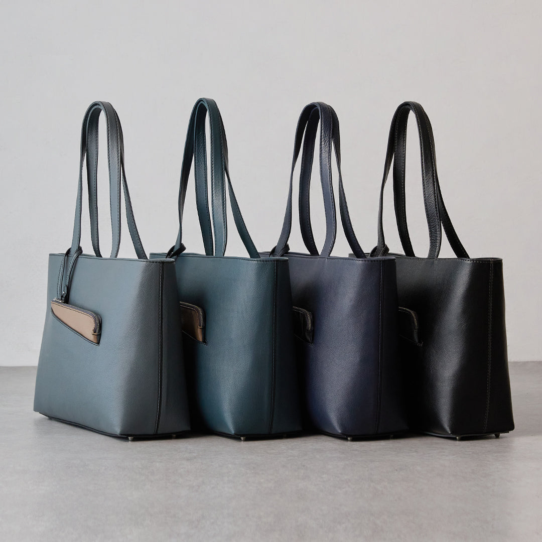 Linear Zip Tote