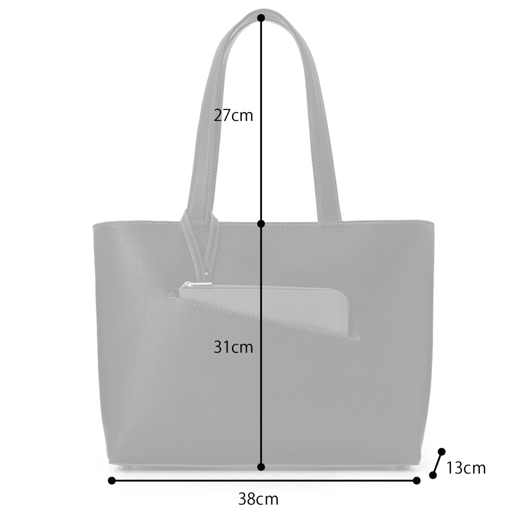 Linear Zip Tote