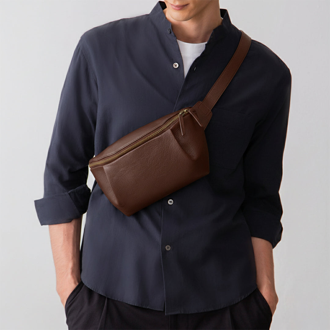 Grained Cross Bag