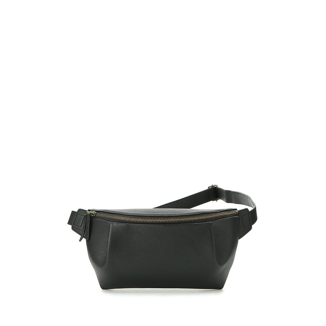 Grained Crossbody Bag | Oil-Tanned Leather