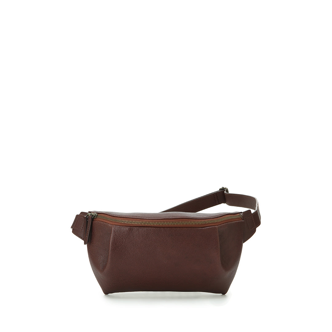 Grained Crossbody Bag | Oil-Tanned Leather