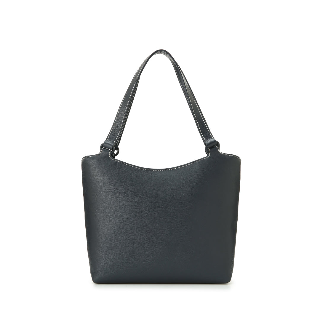 Yui (Camellia Leather) Tote Bag | Functional A4 Capacity