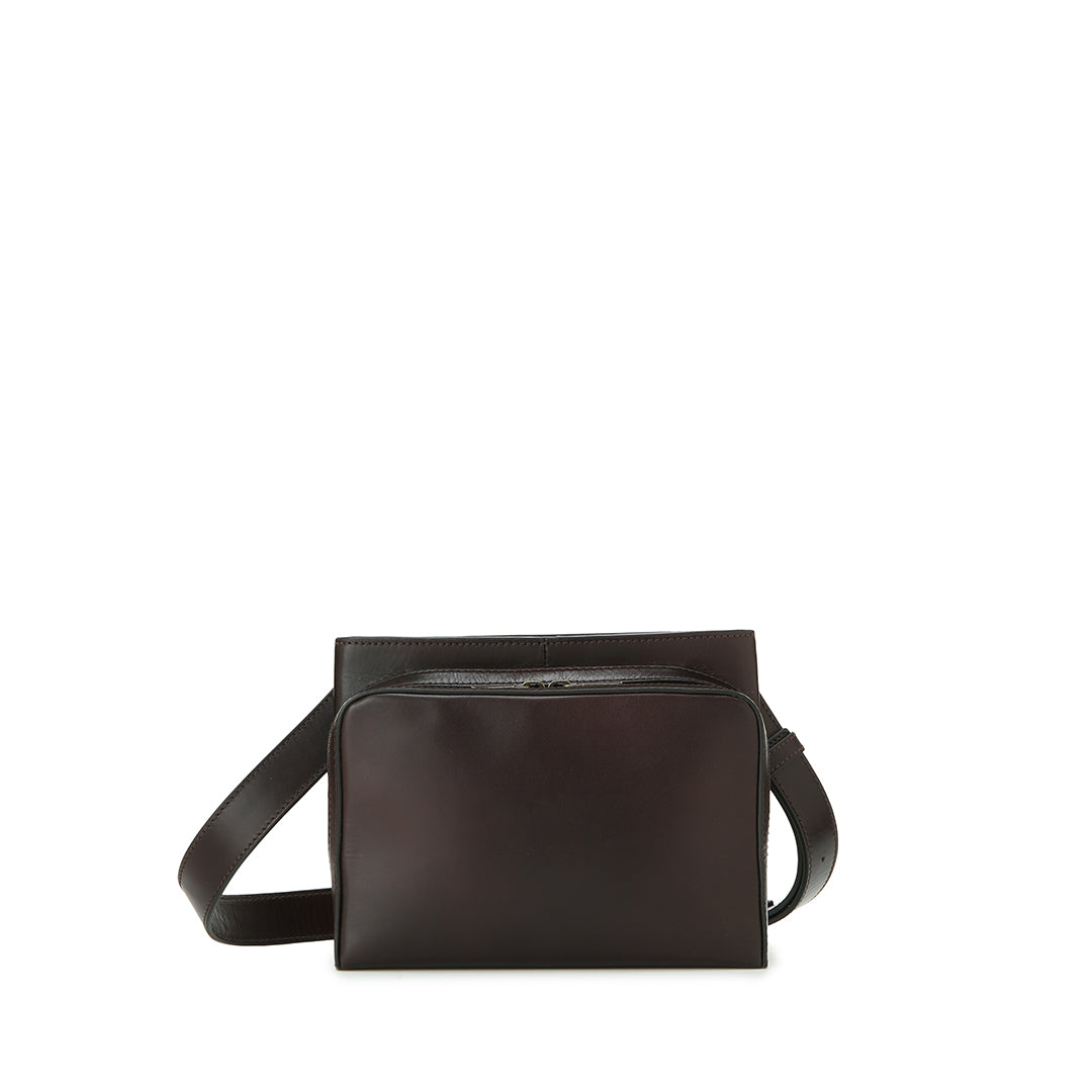 Antique Sora 2-Way Leather Shoulder Bag