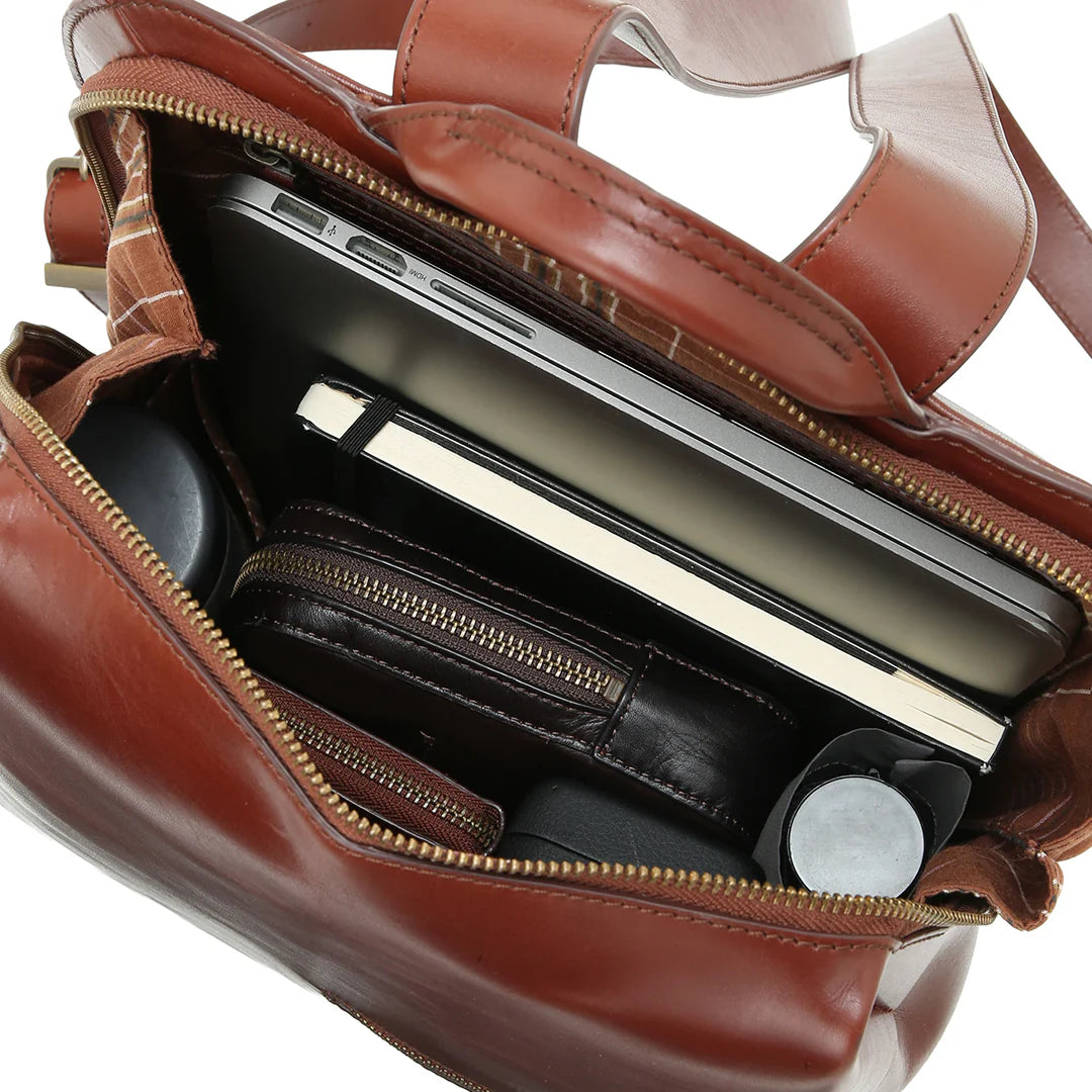 Antique Triangle Backpack