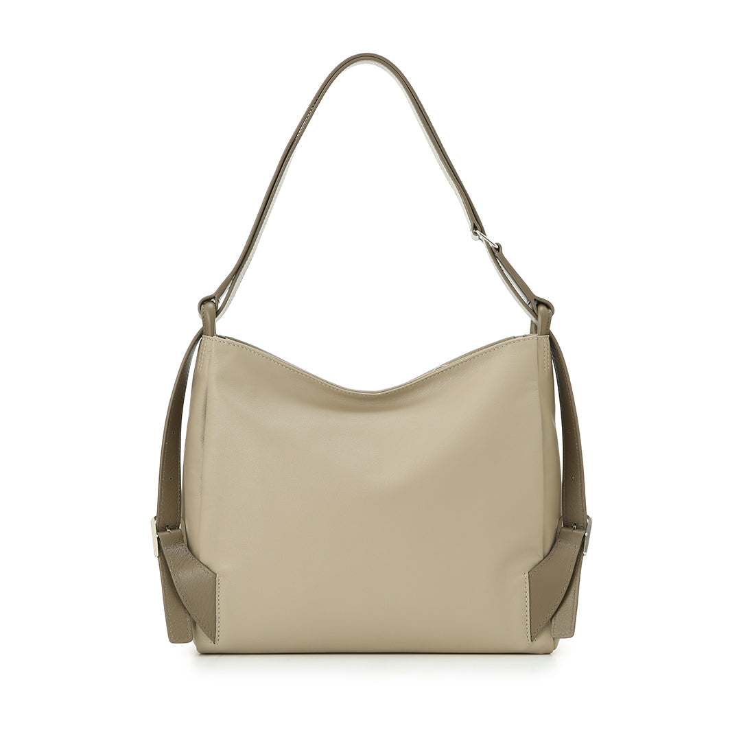 Yozora 2 Way Bag M (Nappa Milling) | Convertible Leather Bag
