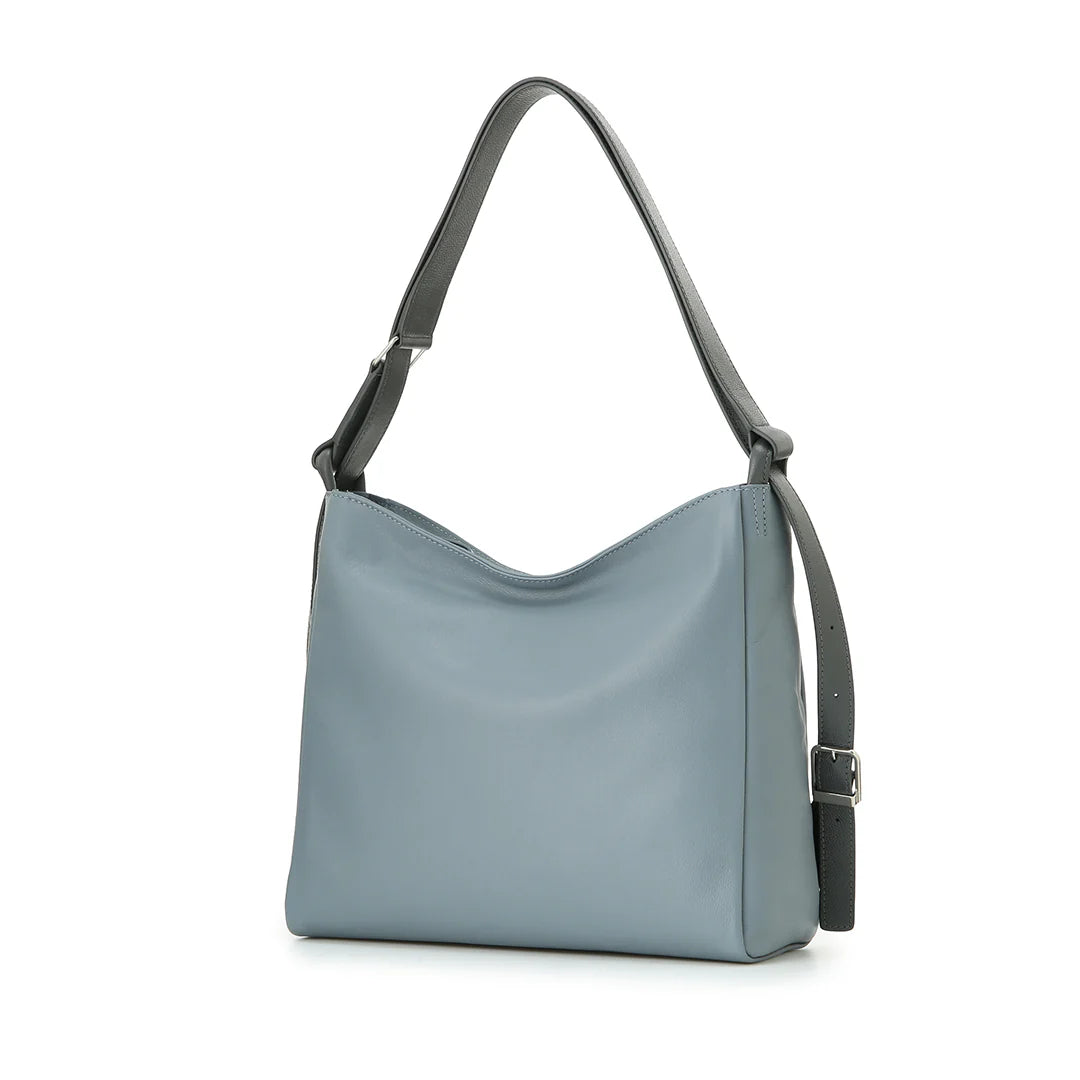 DOPPELGANGER - y's Yozora 2 Way Bag M (Nappa Milling) | Convertible Leather Bag