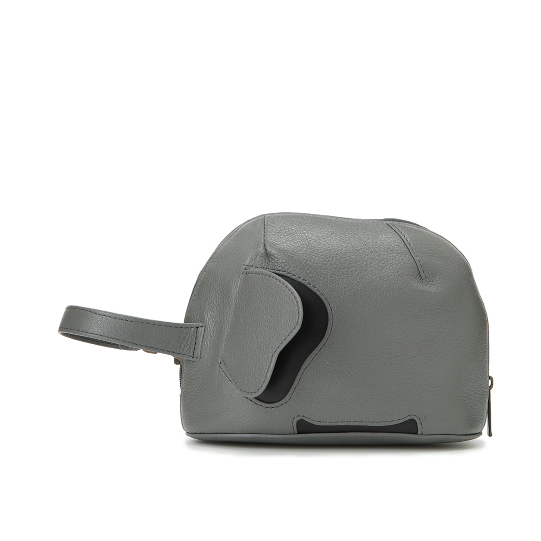 orimi ELEPHANT MOTIF BAG ショルダーバッグ　ゾウバック Zousan (Elephant) Leather Pouch | Puffy & Adorable