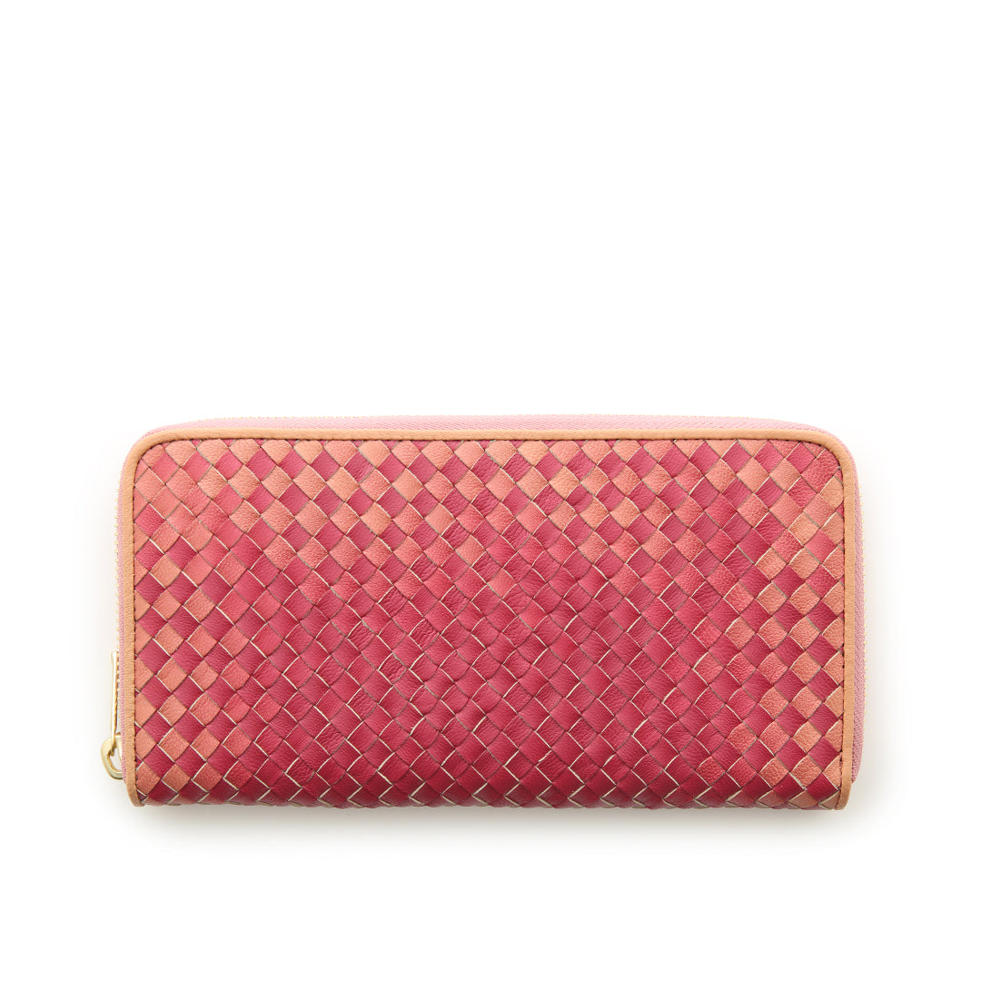 Irodori Mesh Round Long Wallet