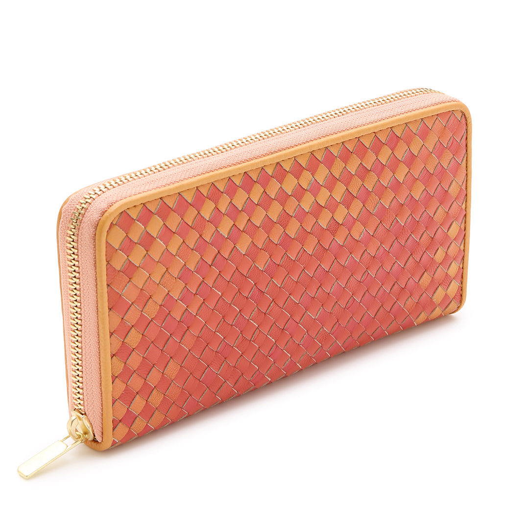 Irodori Mesh Round Long Wallet