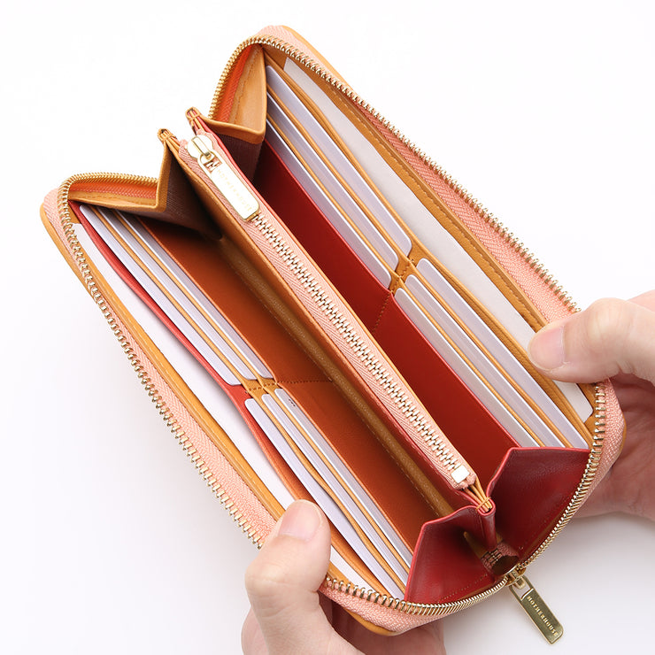 Irodori Mesh Round Long Wallet