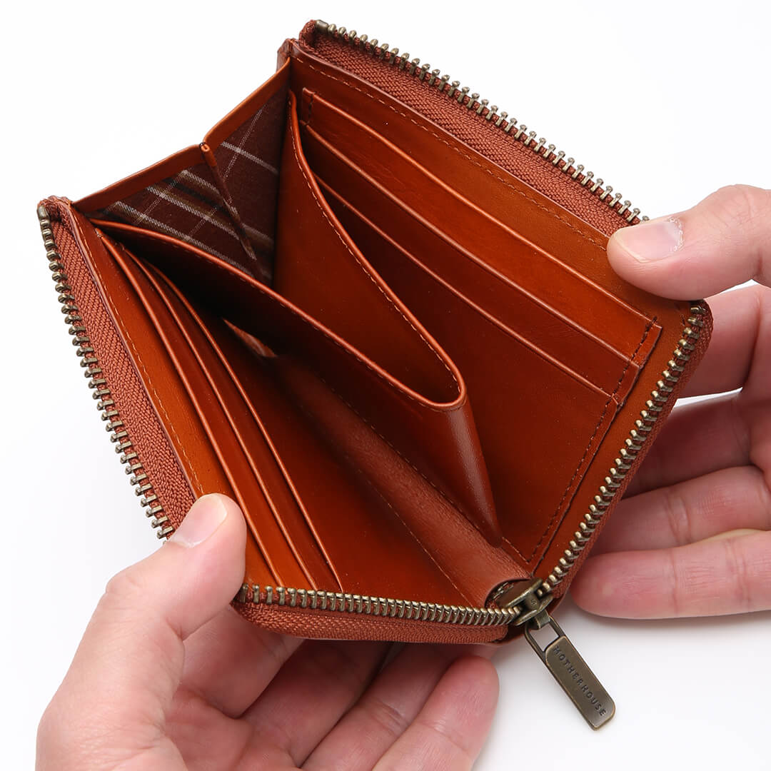 Antique L Style Half Wallet