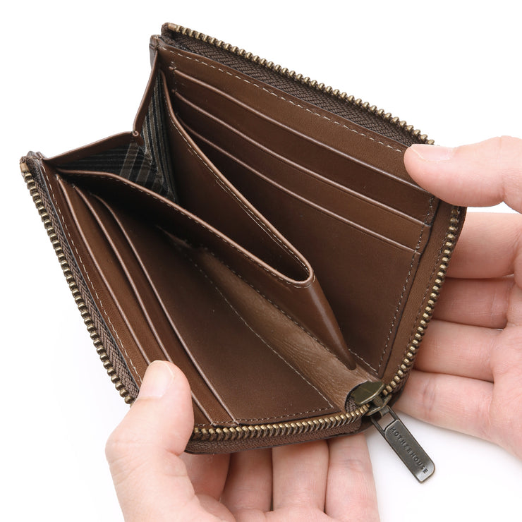 Antique L Style Half Wallet