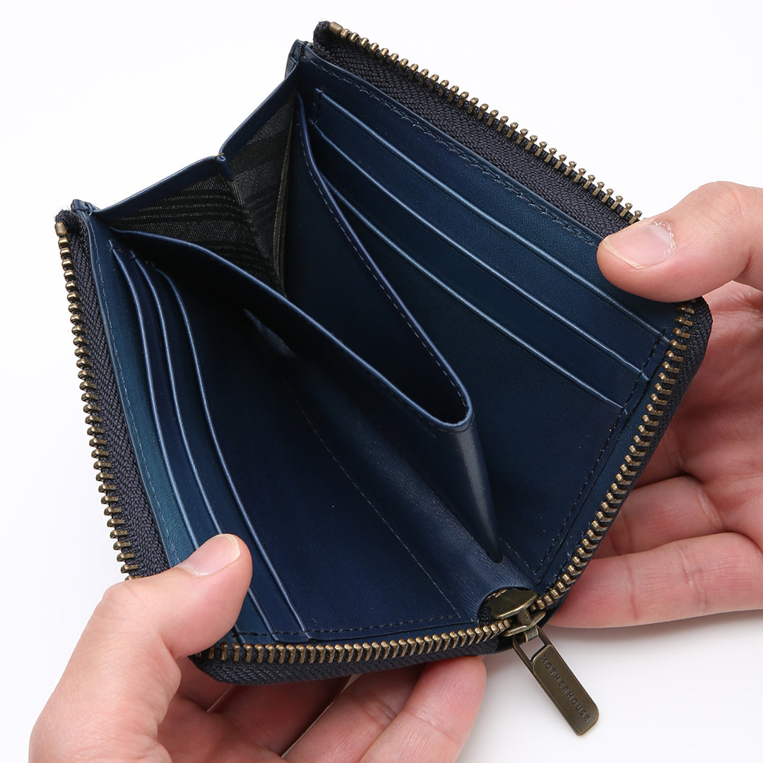 Antique L Style Half Wallet