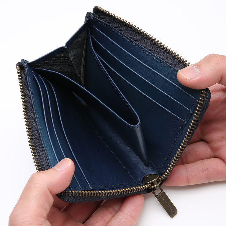 Antique L Style Half Wallet